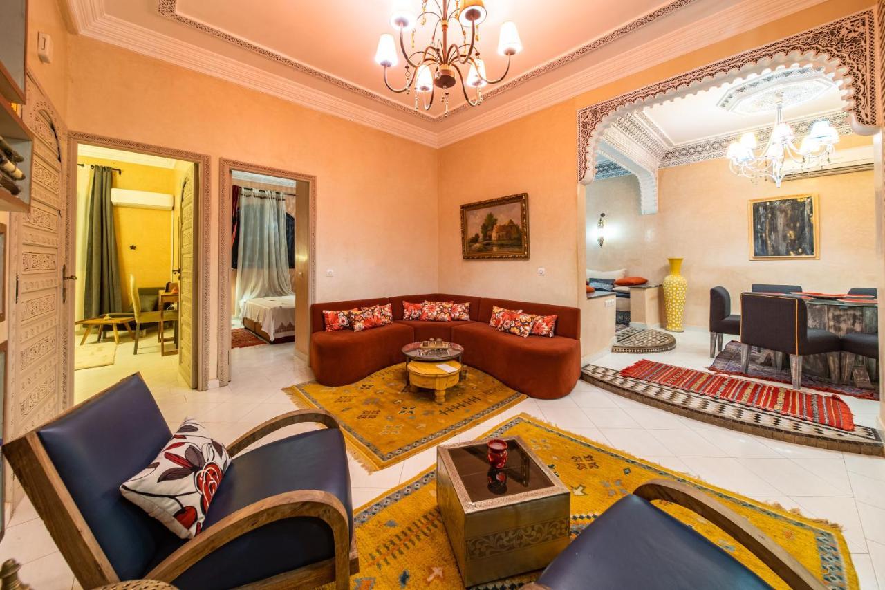 Riad Appart Arwa Lejlighedshotel Marrakesh Eksteriør billede