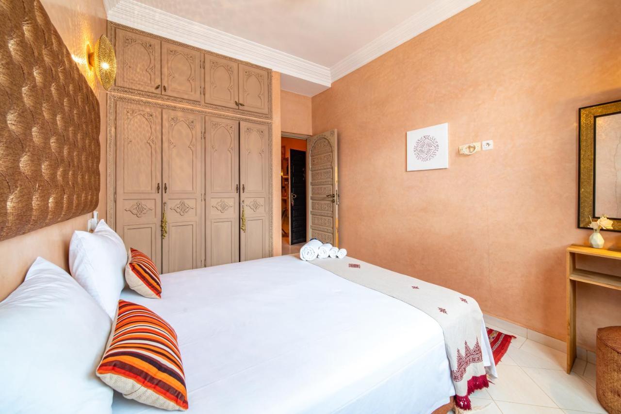 Riad Appart Arwa Lejlighedshotel Marrakesh Eksteriør billede