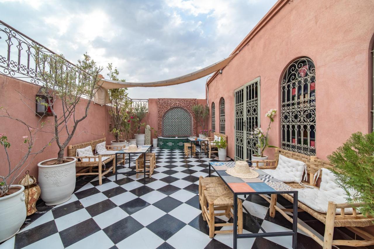 Riad Appart Arwa Lejlighedshotel Marrakesh Eksteriør billede