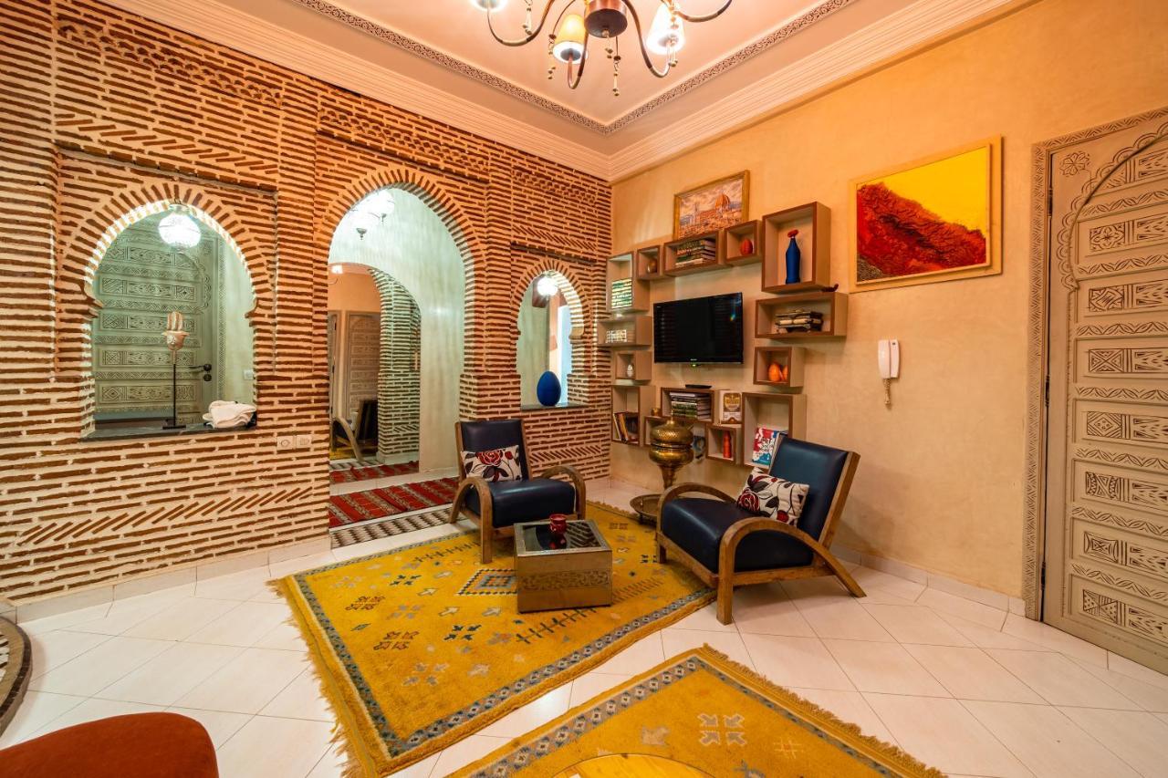 Riad Appart Arwa Lejlighedshotel Marrakesh Eksteriør billede