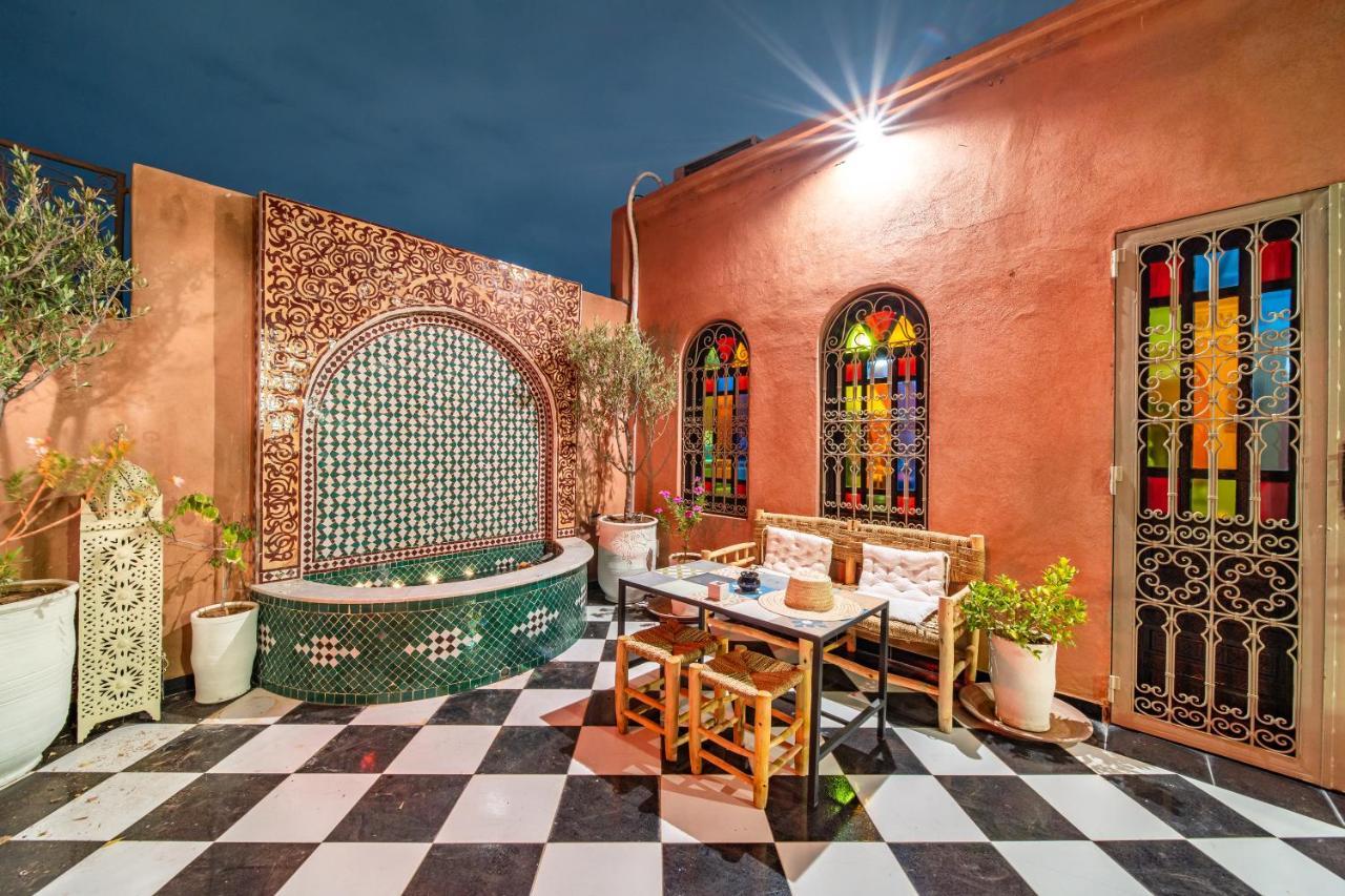 Riad Appart Arwa Lejlighedshotel Marrakesh Eksteriør billede