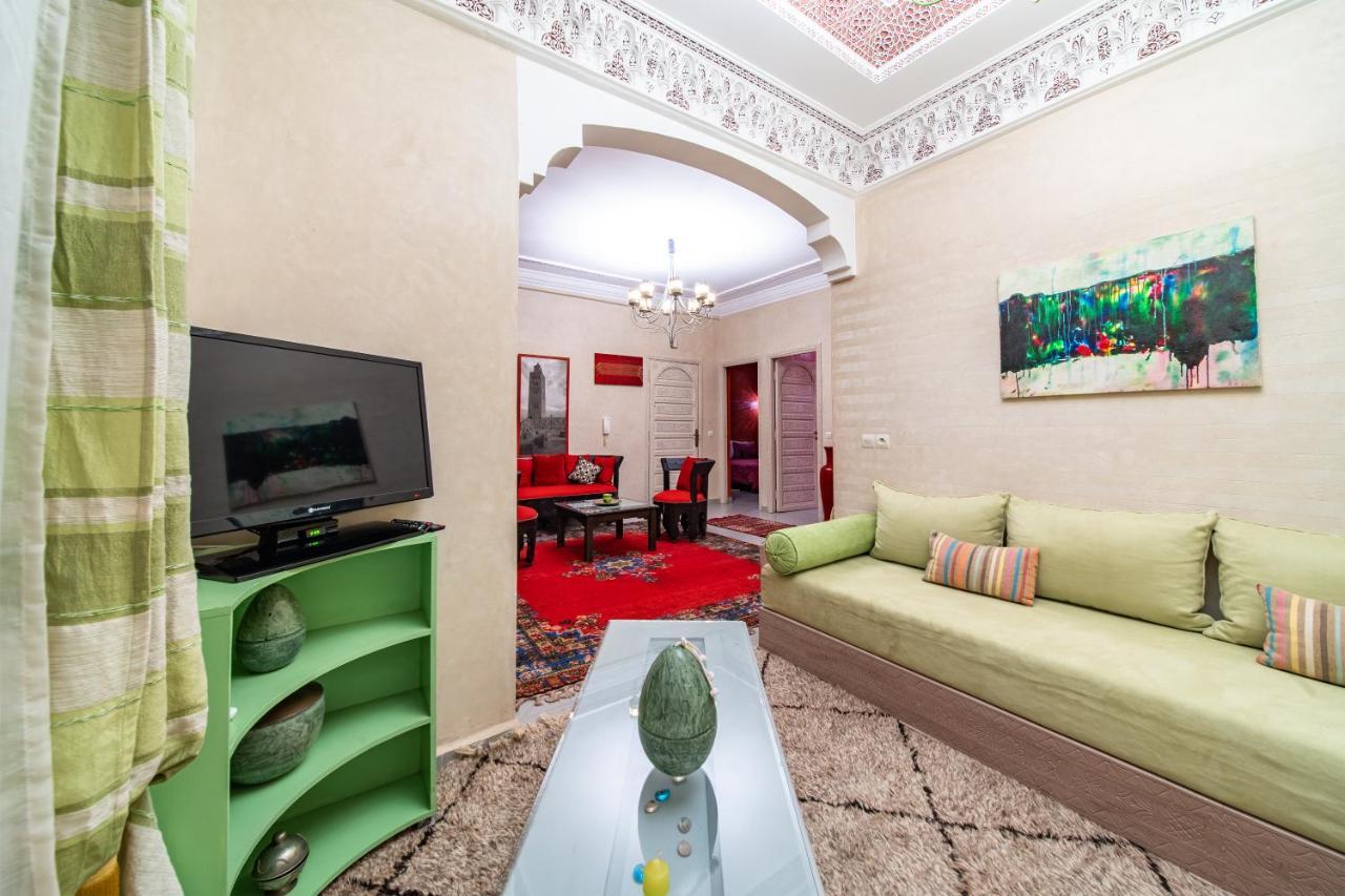 Riad Appart Arwa Lejlighedshotel Marrakesh Eksteriør billede